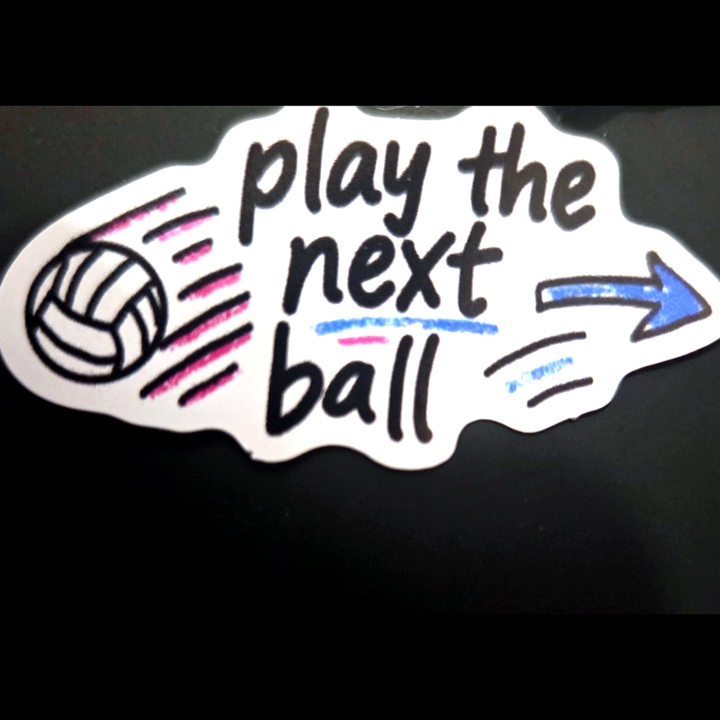PlaySix Volleyball Sticker Pack